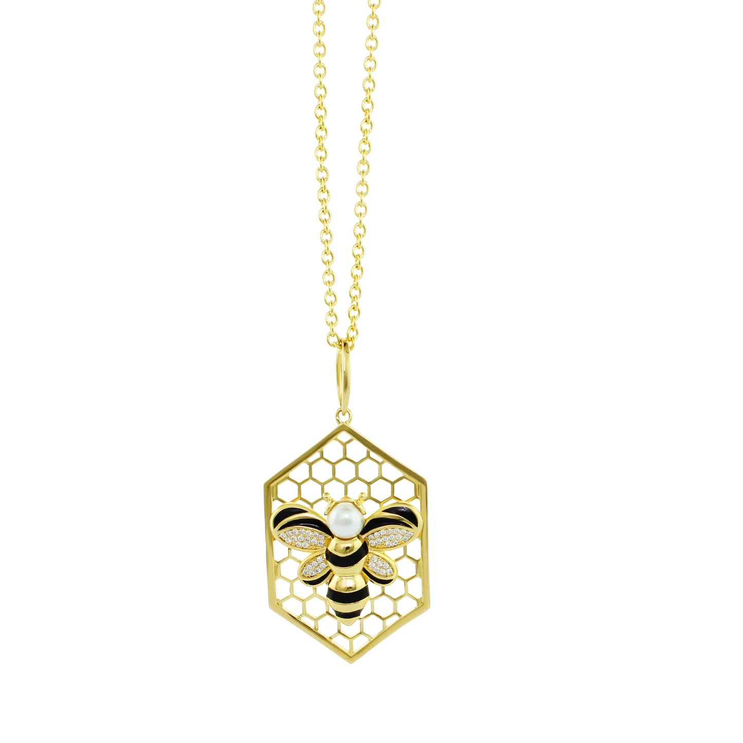 Beehive Necklace